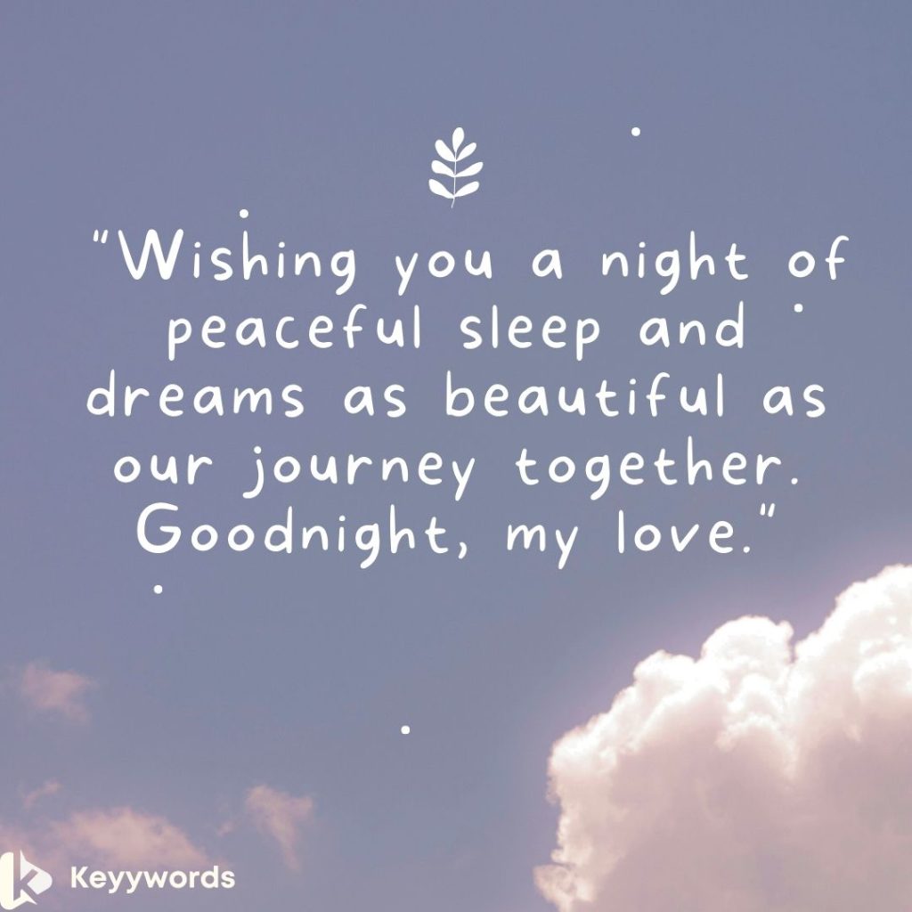 Goodnight wishes for your husband