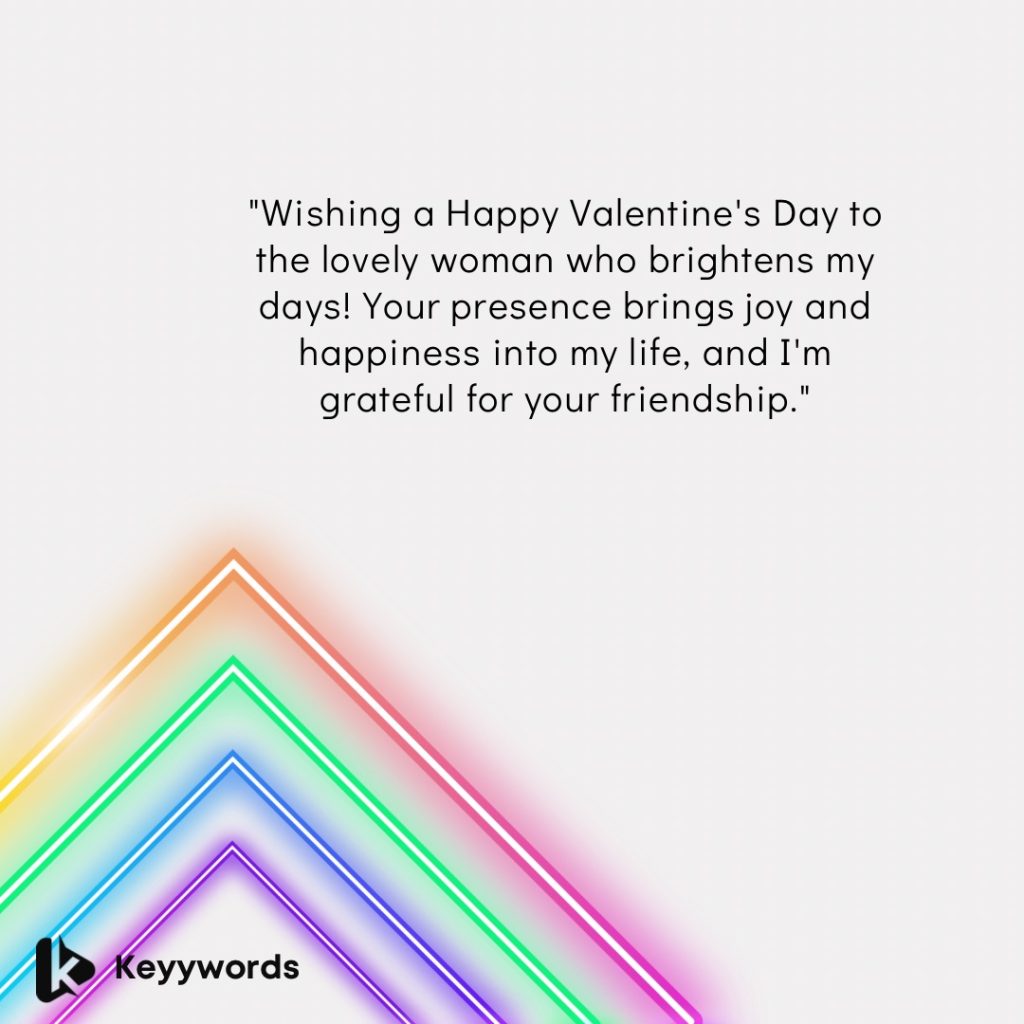 Happy Valentine's Day wishes for your female crush!
