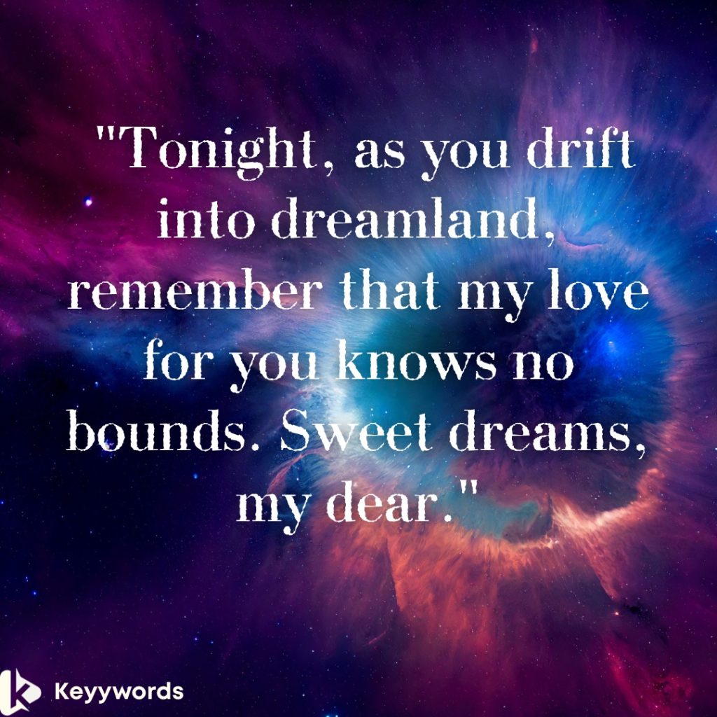 Goodnight quotes for love