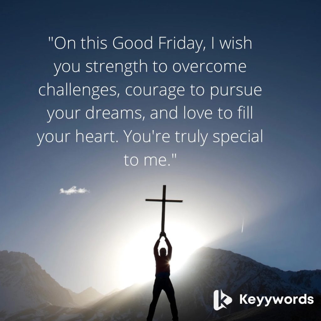 Good Friday Wishes for Female Crush